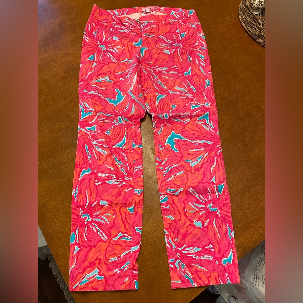 Lilly Pulitzer Kelly pants